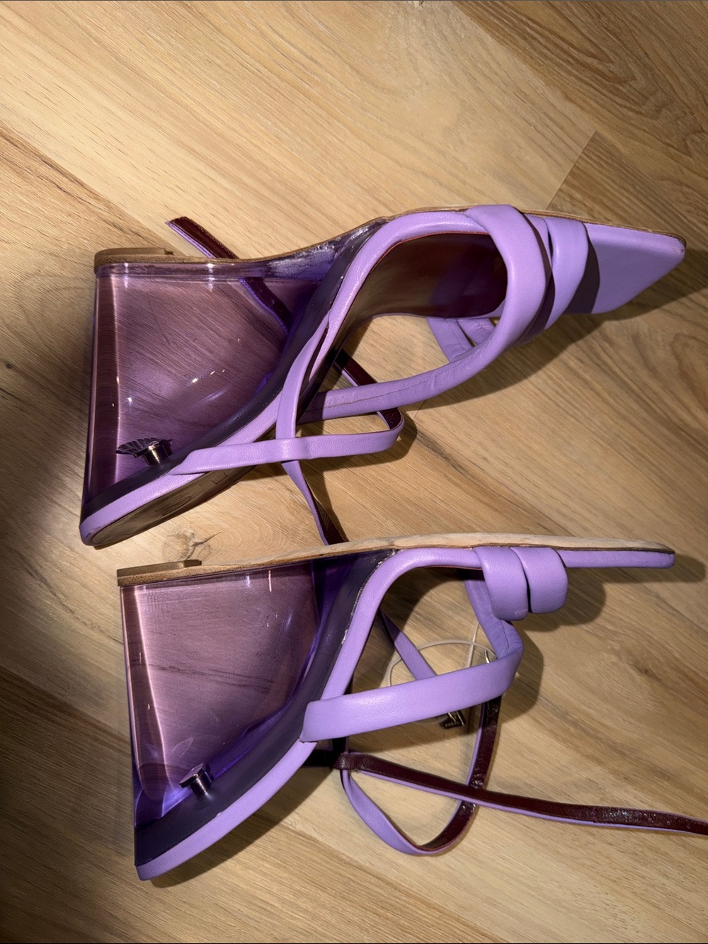 Staud purple Heeled Sandals brand new size 40 - Picture 4 of 6